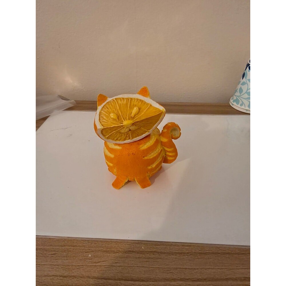 home grown orange slice cat